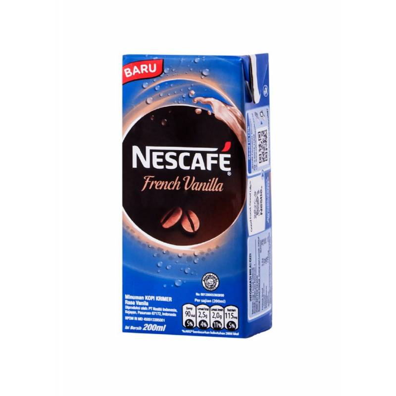 NESCAFE FRENCH VANILLA TPK 200 ML NESCAFE FRENCH VANILLA TPK 200 ML