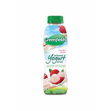 GREENFIELDS YOGURT LYCHEE 250ML