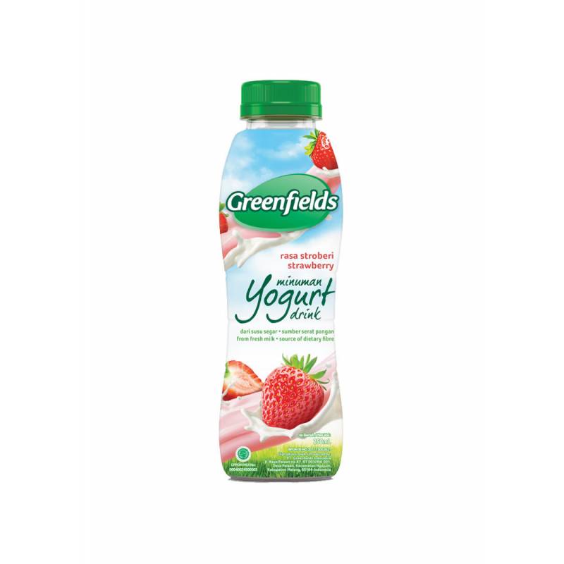 GREENFIELDS YOGURT STRAWBERRY 250ML GREENFIELDS YOGURT STRAWBERRY 250ML