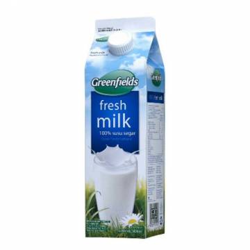 GREENFIELDS FRESHMILK FULL CREAM 1L