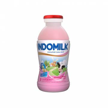 INDOMILK SUSU CAIR STRAW BTL 190 ML