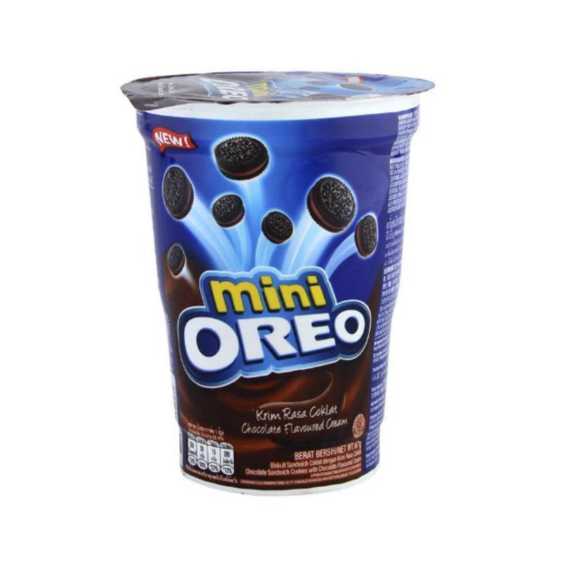 OREO MINI CUP CHOCO 67 GR OREO MINI CUP CHOCO 67 GR