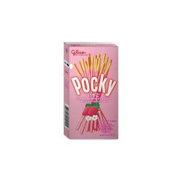 POCKY STRAWBERRY STICK BISCUIT 45GR