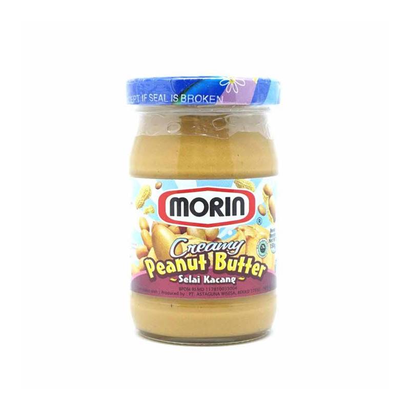 MORIN PEANUT BUTTER CREAMY 150GR MORIN PEANUT BUTTER CREAMY 150GR