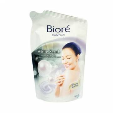 BIORE BF WHITENING SCRUB PCH 450 ML