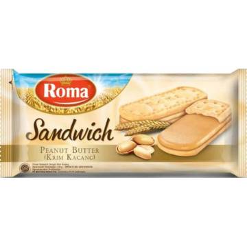 ROMA SANDWICH PEANUT BUTTER 216GR