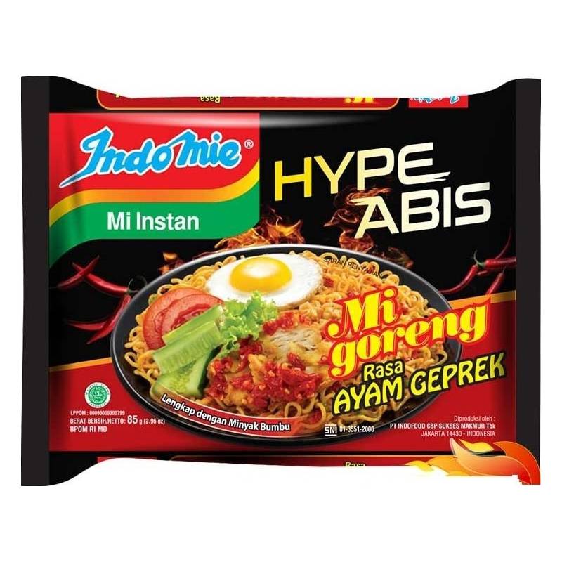 INDOMIE GORENG AYAM GEPREK 85GR INDOMIE GORENG AYAM GEPREK 85GR