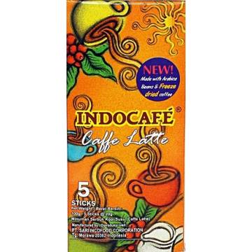 INDOCAFE CAFFE LATTE BOX 5'S