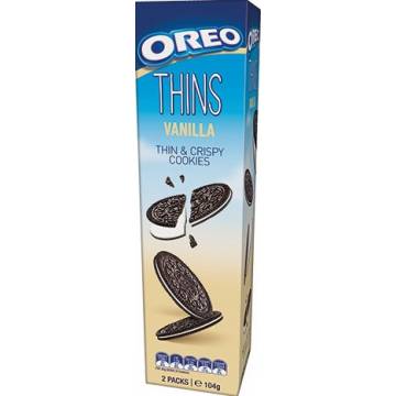 OREO THINS VANILLA BOX 95GR