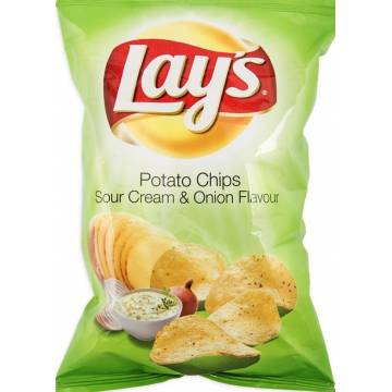 LAY'S SOUR CREAM & ONION 55GR