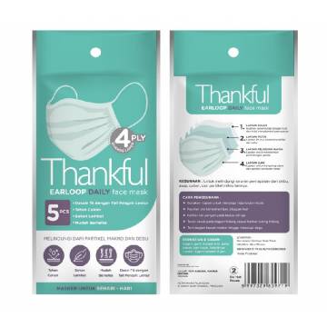 THANKFUL MASK EARLOOP ADULT...